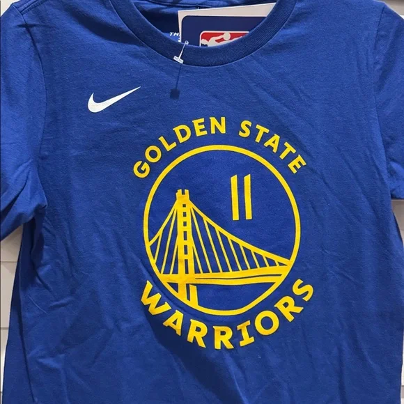 Nike NWT Golden State Warriors Thompson 11 Blue Short Tee. - Picture 4 of 7
